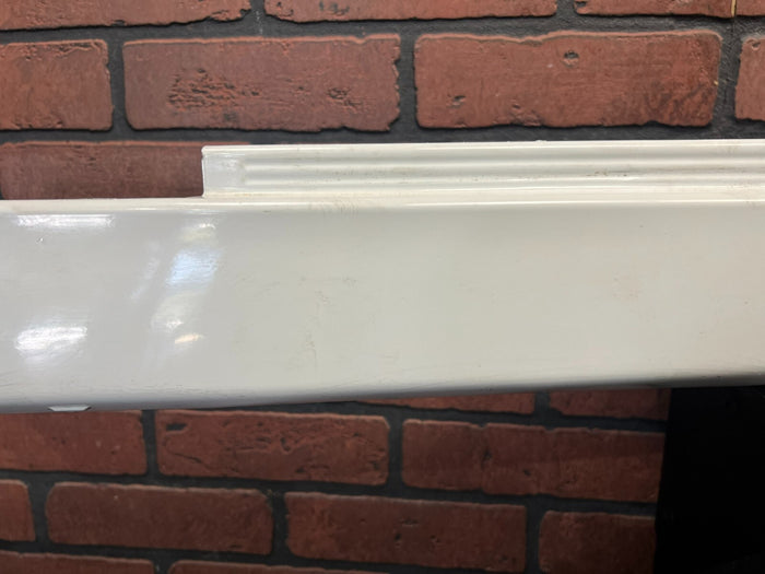 2012-2018 DODGE CHARGER SRT LEFT SIDE SKIRT ROCKER COVER PANEL BRIGHT WHITE OEM