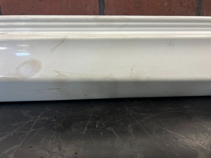 2012-2018 DODGE CHARGER SRT LEFT SIDE SKIRT ROCKER COVER PANEL BRIGHT WHITE OEM