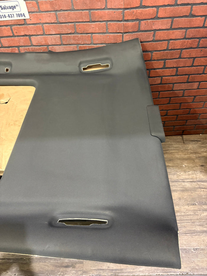 2017-2023 Charger Scat Pack Black Headliner with Sunroof and Microphone 6EN92DX9AF