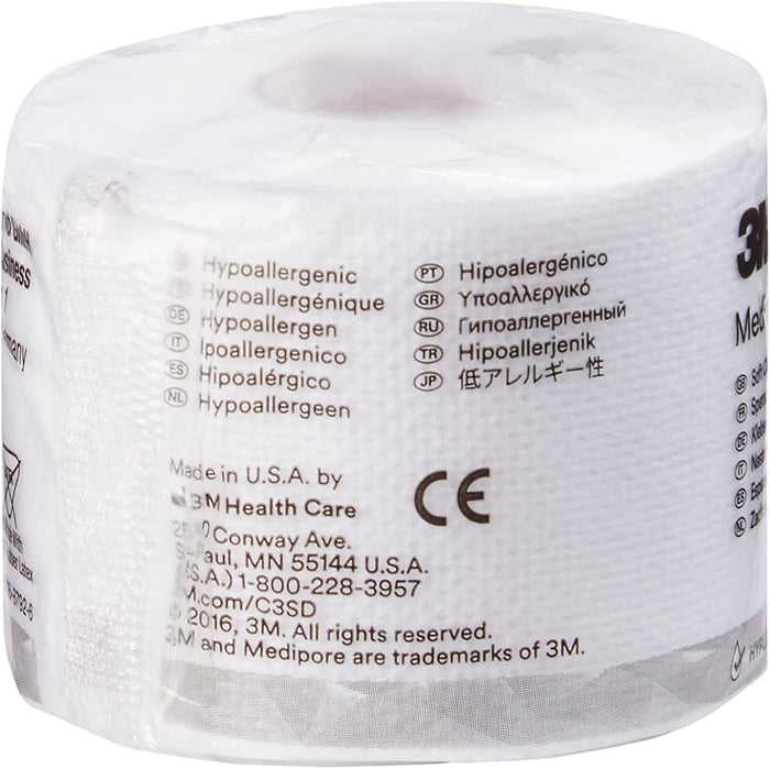 3M Medipore Soft Cloth Surgical Tape - 2" x 10 yds 2862 Ea