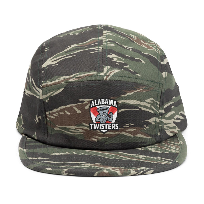 5-Panel Cap — Embroidered "Alabama Twisters" Logo