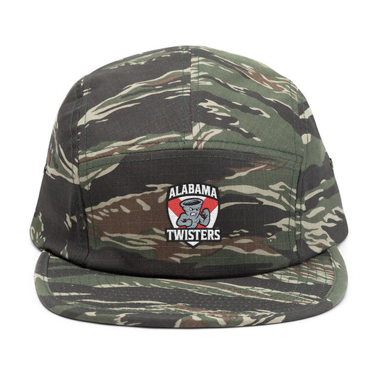 5-Panel Cap — Embroidered "Alabama Twisters" Logo
