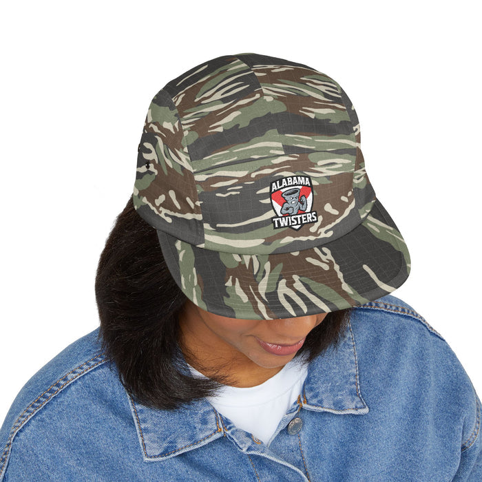 5-Panel Cap — Embroidered "Alabama Twisters" Logo