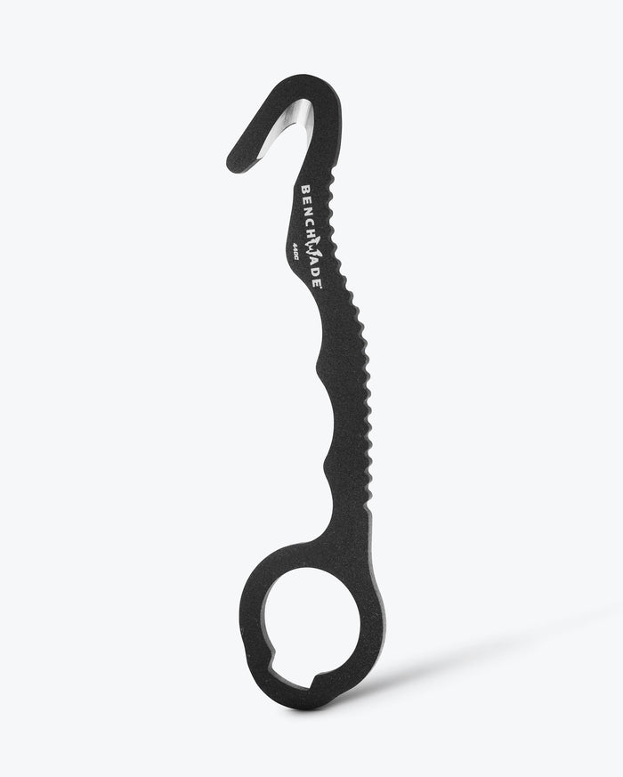 Black Benchmade 8 Hook Rescue Tool - Vertical Profile | Benchmade Knife Co.