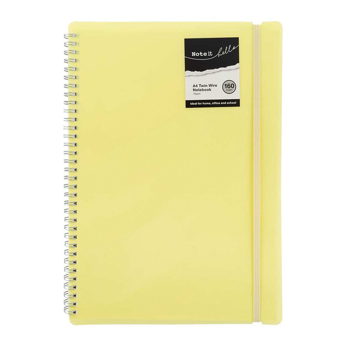 A4 Twin Wire Notebook 160 Pages
