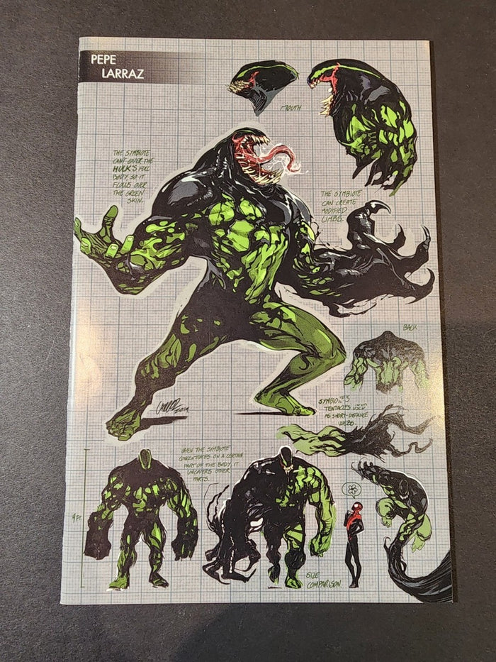 Absolute Carnage #3 2019 Larraz Design Variant Venom/Hulk