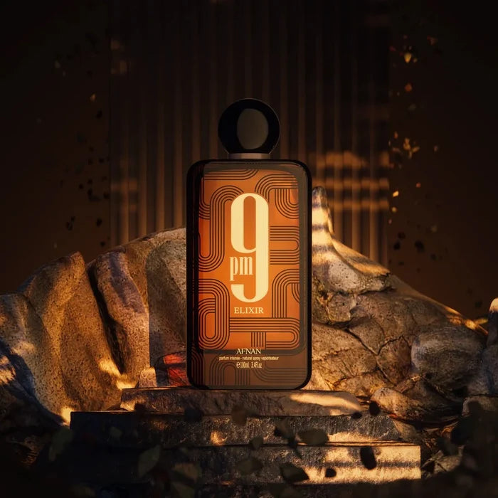 Afnan 9PM Elixir Eau de Parfum 100ml | Warm Amber & Vanilla Fragrance