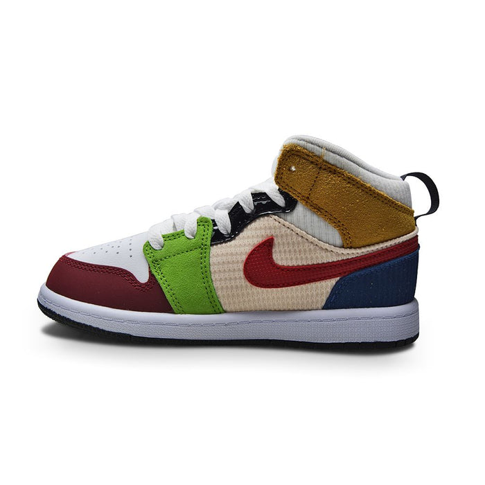 Nike Air Jordan 1 Mid SE (PS) "Messy Room"