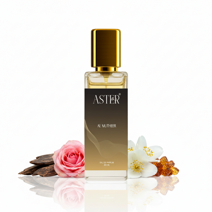 Al Mutheer Oud 20ml Eau de Parfum bottle