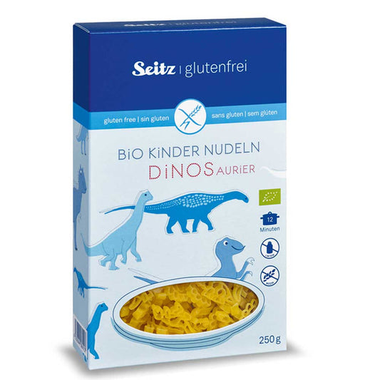 Alb-Gold Sietz Organic Kids Pasta Gluten-Free - Dinos - 250g - L'Organic