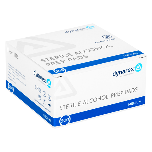 Alcohol Wipes Prep Pads Medium 200/box