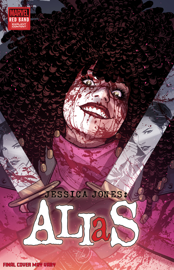 ALIAS: RED BAND #1 LUCAS WERNECK VARIANT [POLYBAGGED][1:25]