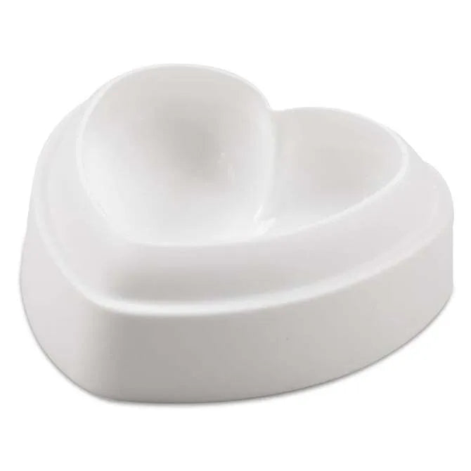 Amore Heart Silicone Mold with Cutter - 1 Form
