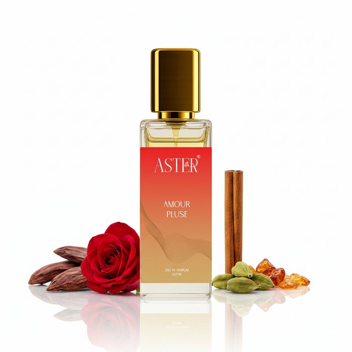 Amour Pluse EDP for Oud 20ml fragrance bottle