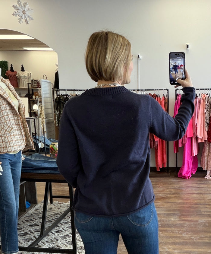 Anchored in Style Lightweight Sweater