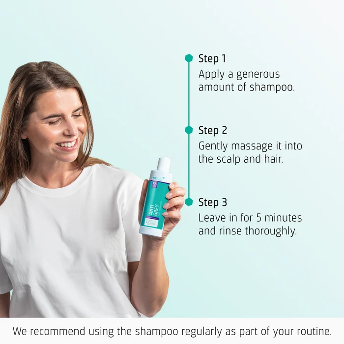 Anti Grey Hair Shampoo how to use