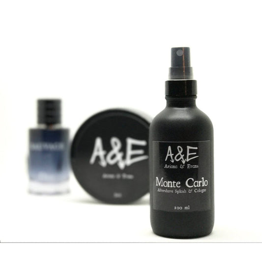 Ariana & Evans | Monte Carlo Aftershave Splash