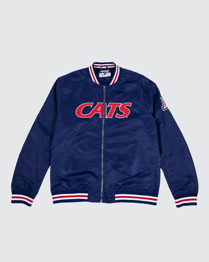 Arizona Cats Wordmark Navy Varsity Jacket