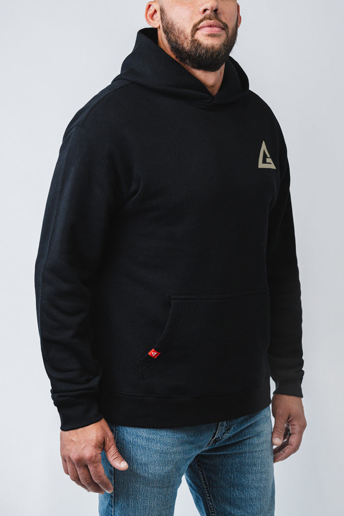 Arte Suave Mens Hoodie - Black