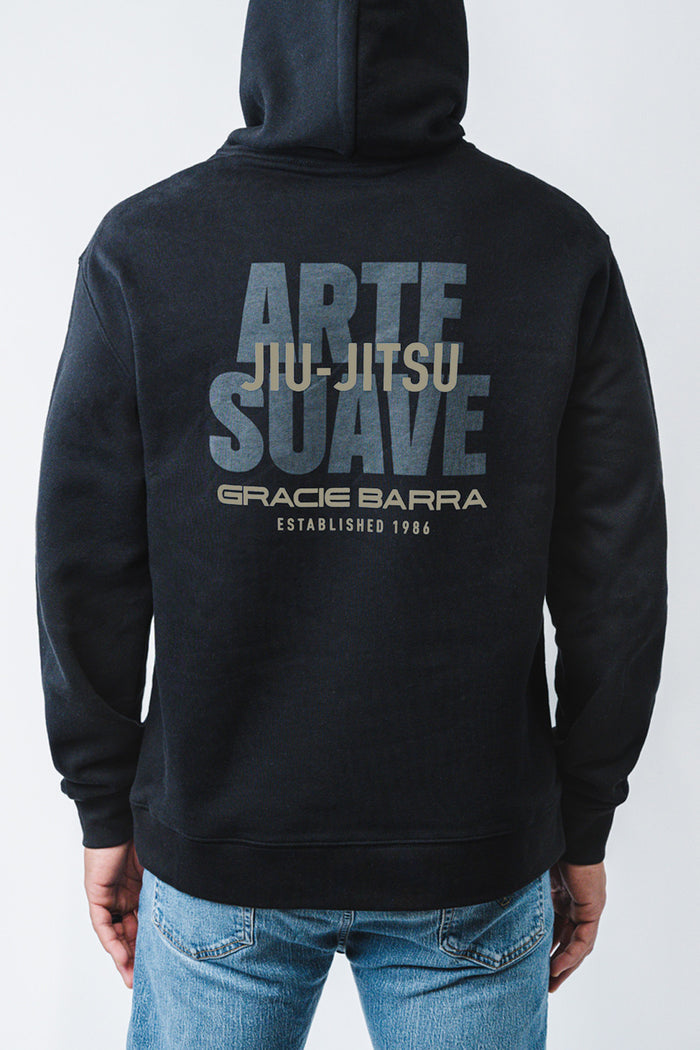 Arte Suave Mens Hoodie - Black
