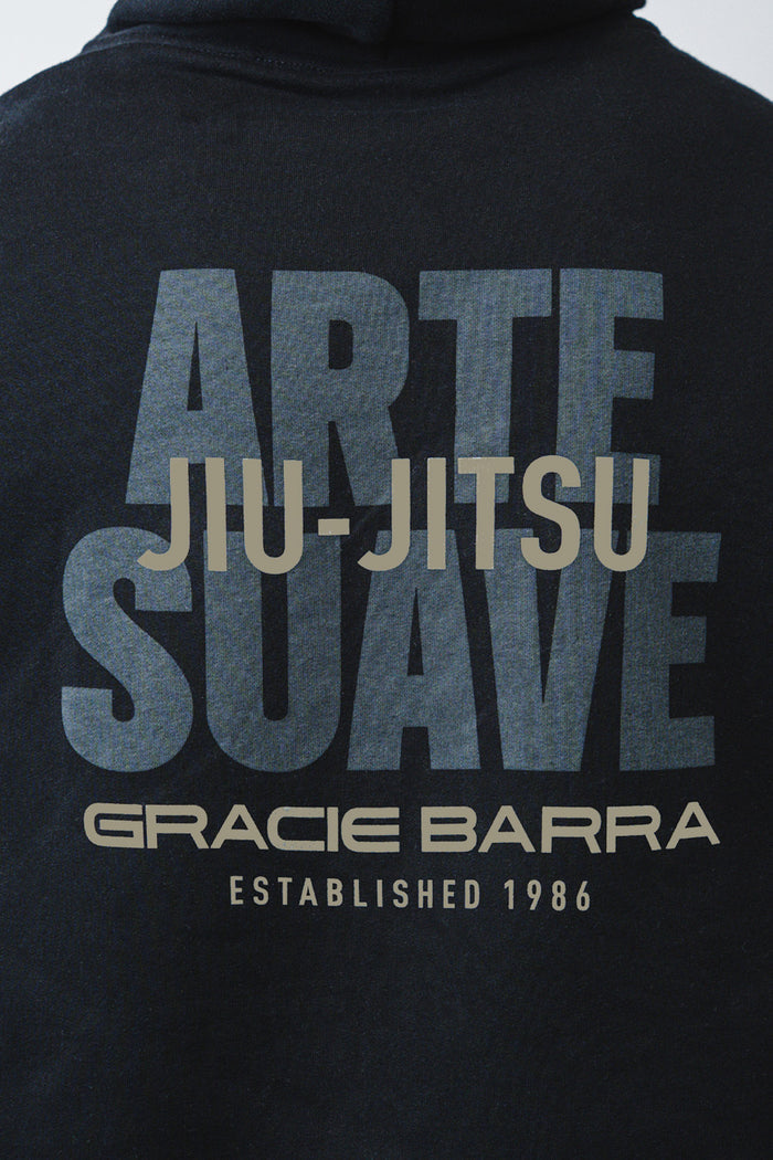 Arte Suave Mens Hoodie - Black