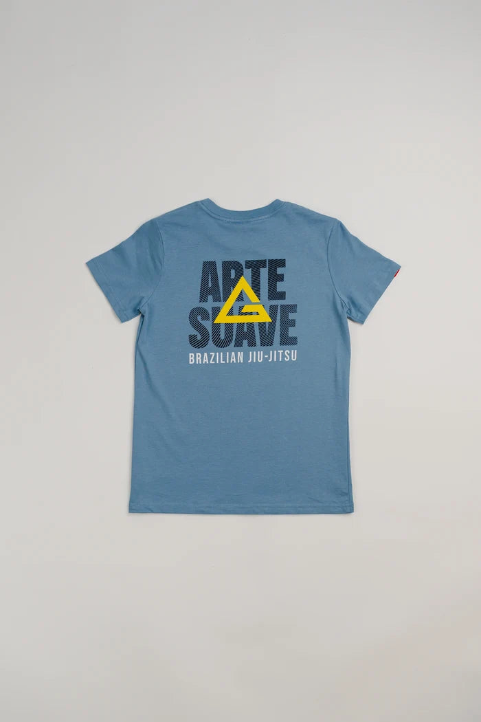 Arte Suave V2 Kids Tee - Blue