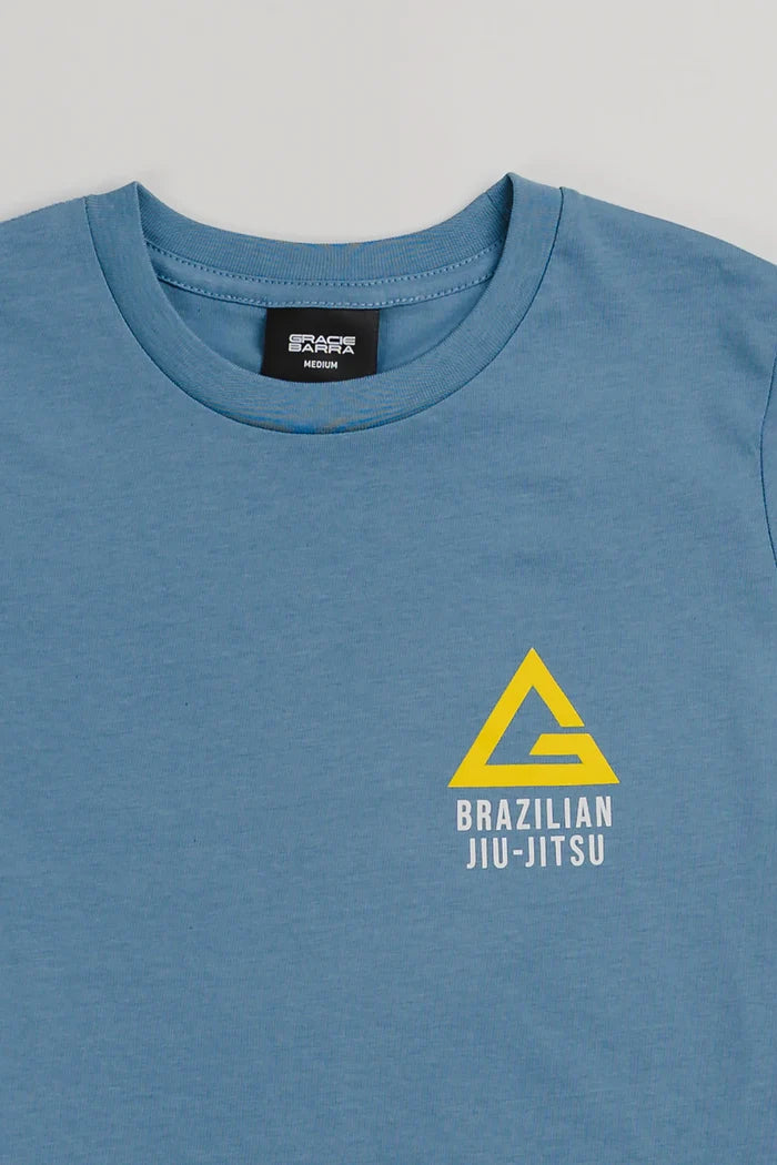 Arte Suave V2 Kids Tee - Blue