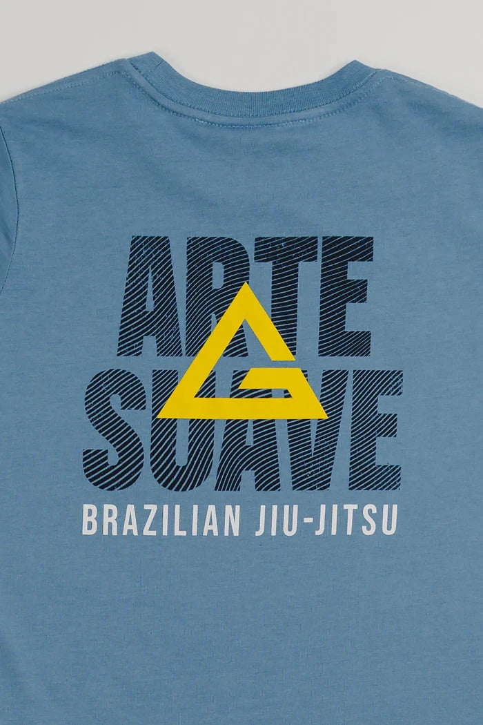 Arte Suave V2 Kids Tee - Blue