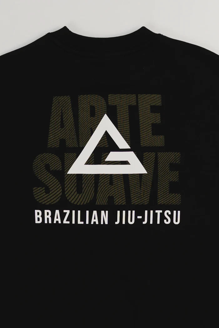 Arte Suave V2 Mens Crewneck - Black