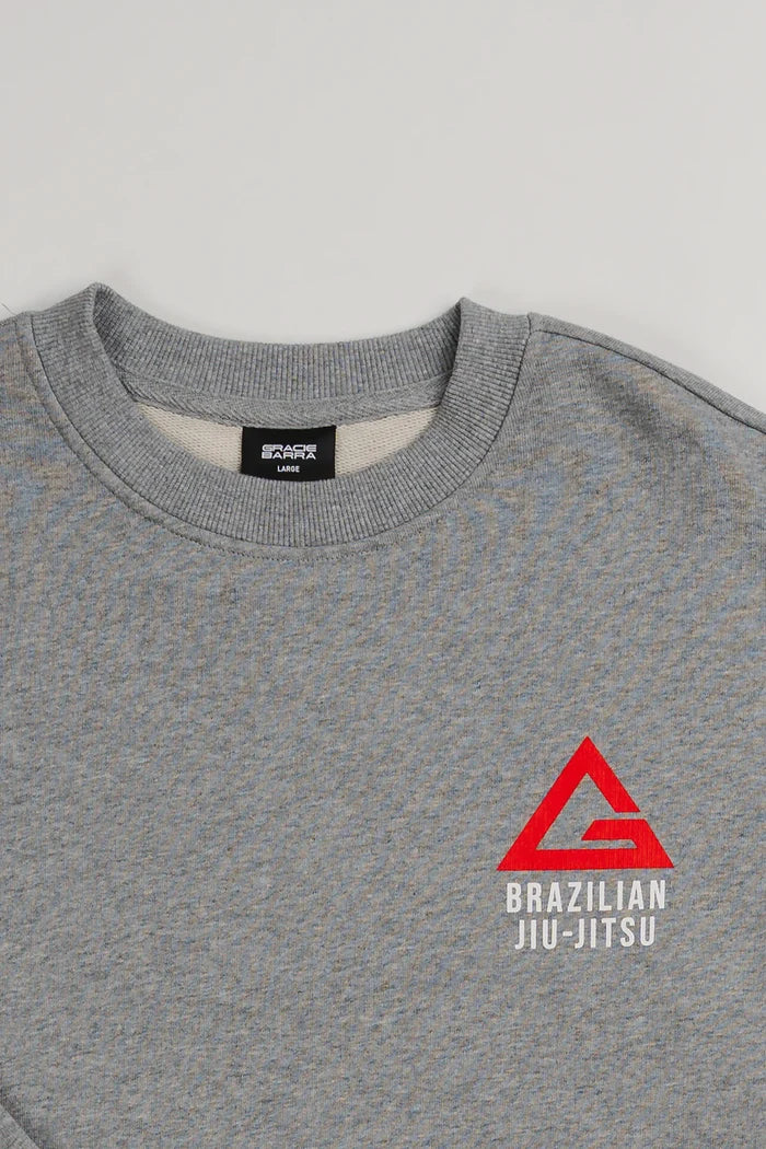 Arte Suave V2 Mens Crewneck - Grey