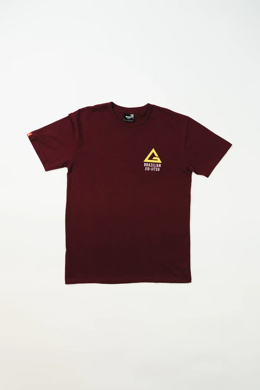 Arte Suave V2 Mens Tee - Maroon