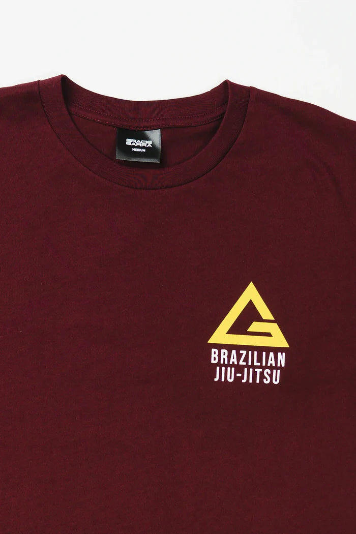 Arte Suave V2 Mens Tee - Maroon