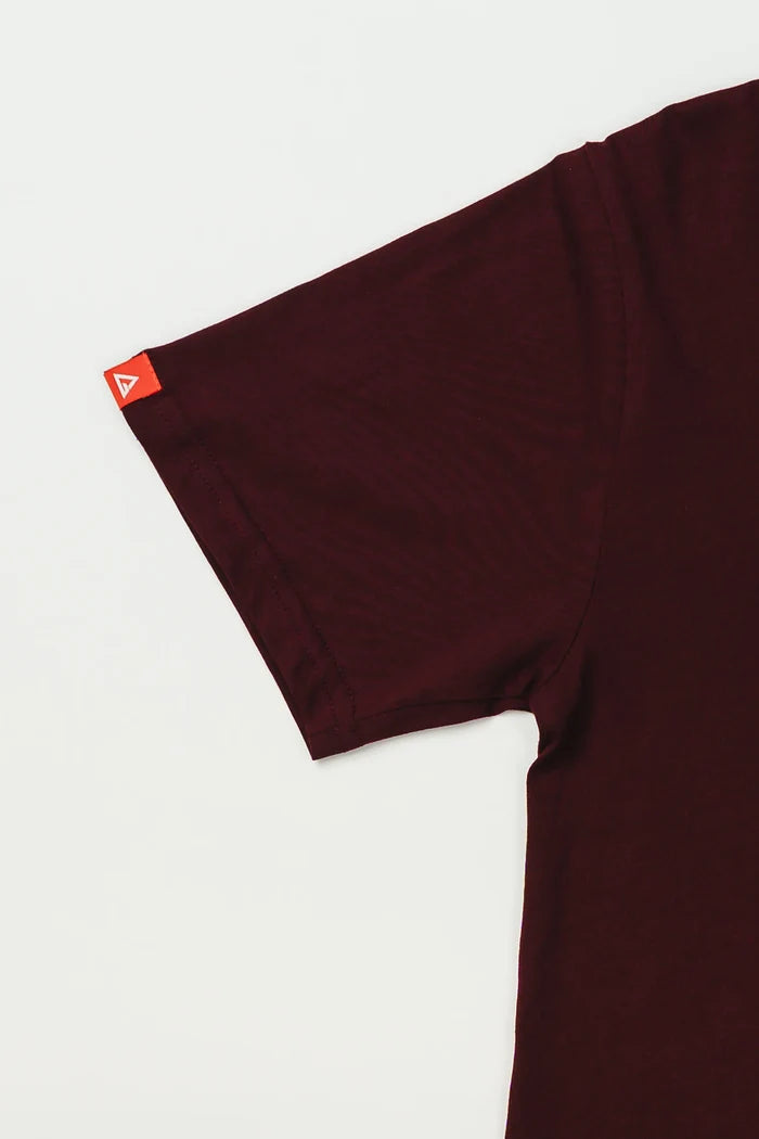 Arte Suave V2 Mens Tee - Maroon