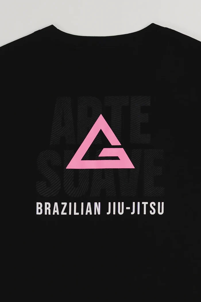 Arte Suave V2 Womens Tee - Black