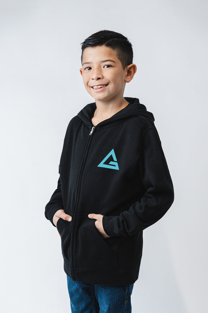 Arte Suave Youth Hoodie - Black