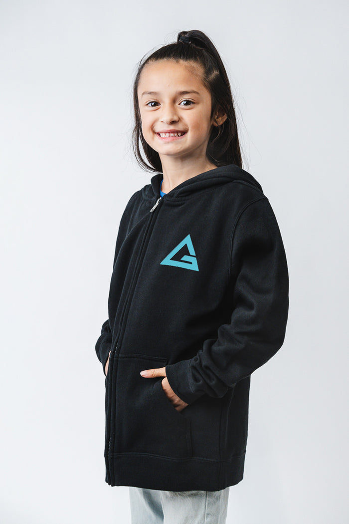 Arte Suave Youth Hoodie - Black