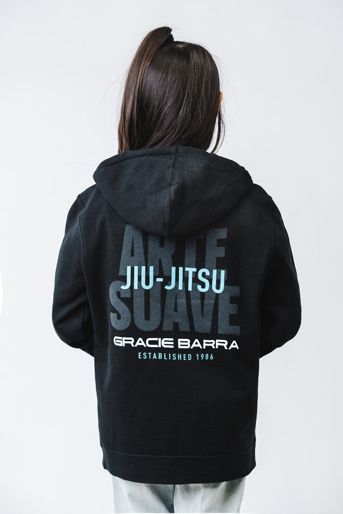 Arte Suave Youth Hoodie - Black