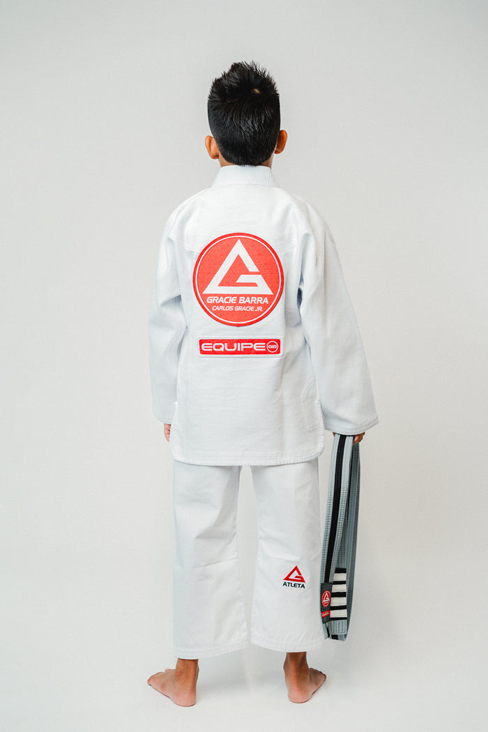 AtletaGB V4 Youth Kimono - White