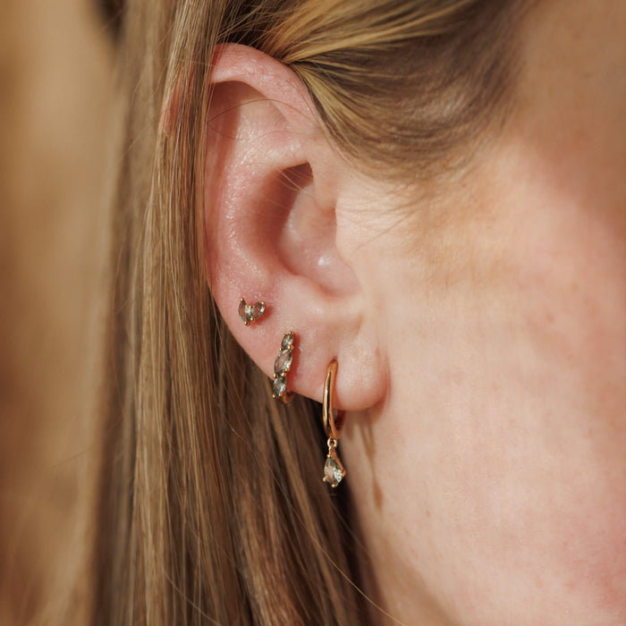 Aura Birthstone Earring Set