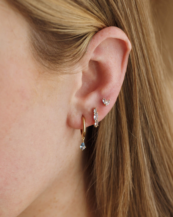 Aura Birthstone Earring Set
