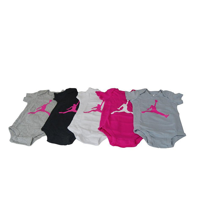 Babys Jordan 5 pack infant set baby grow-Jordan Brands, Nike Brands, Suits & Sets, Tops Clothing-Foot World UK