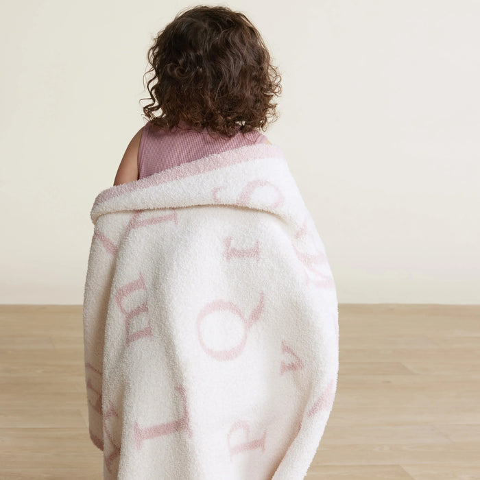 Barefoot Dreams CozyChic ABC Blanket