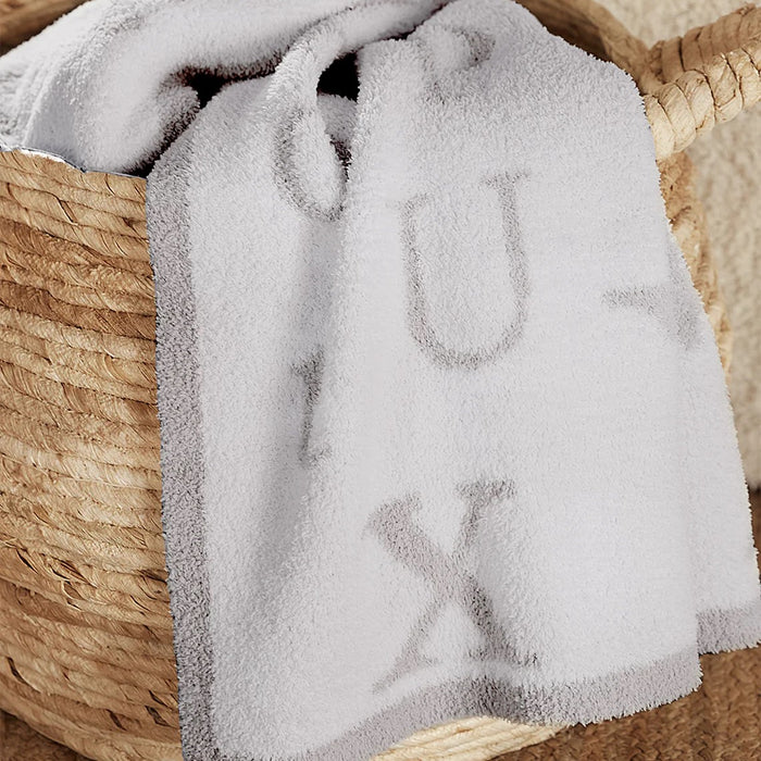 Barefoot Dreams CozyChic ABC Blanket