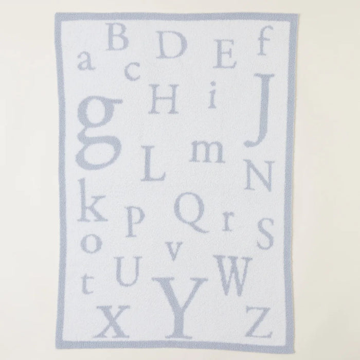 Barefoot Dreams CozyChic ABC Blanket