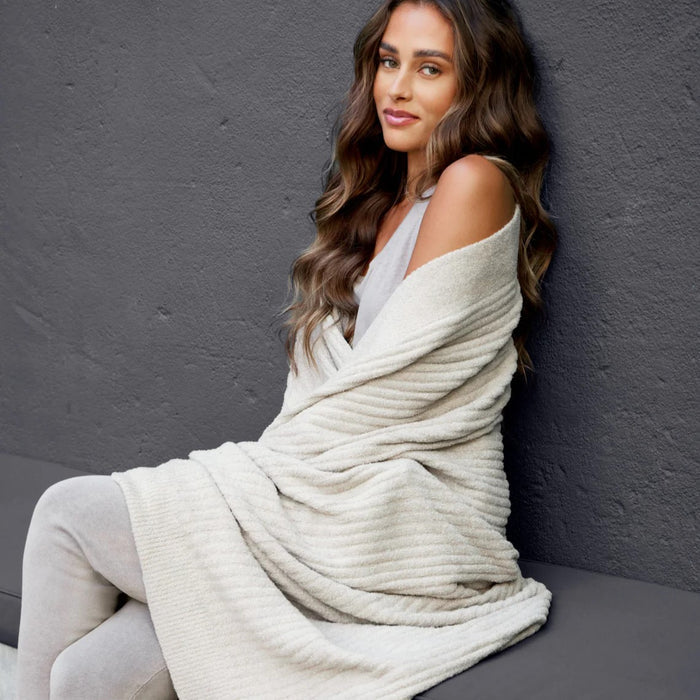 Barefoot Dreams CozyChic Lite Ribbed Throw