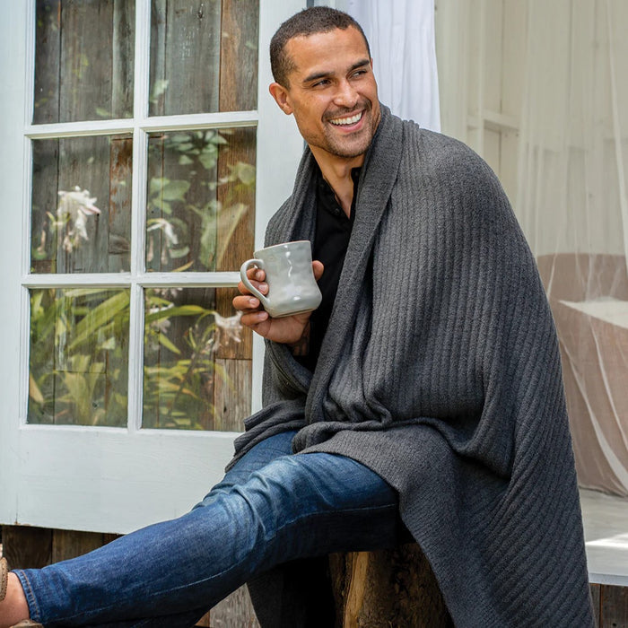 Barefoot Dreams CozyChic Lite Ribbed Throw
