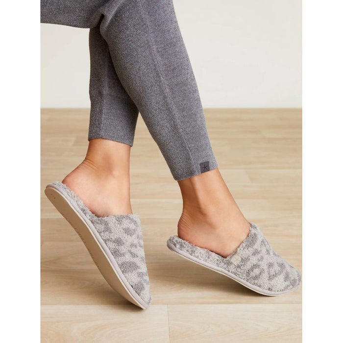 Barefoot Dreams CozyChic Women’s Barefoot In The Wild Slipper - Linen/Warm Gray