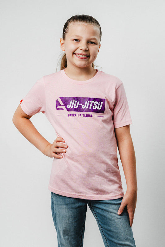 Barra da Tijuca Youth Tee - Light Pink