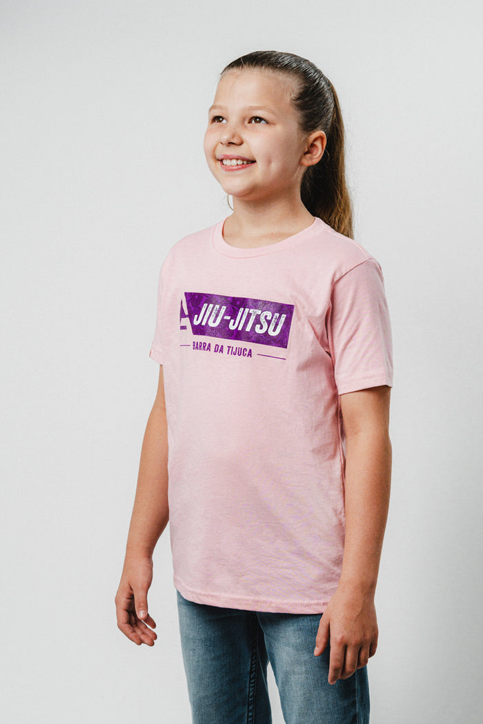 Barra da Tijuca Youth Tee - Light Pink