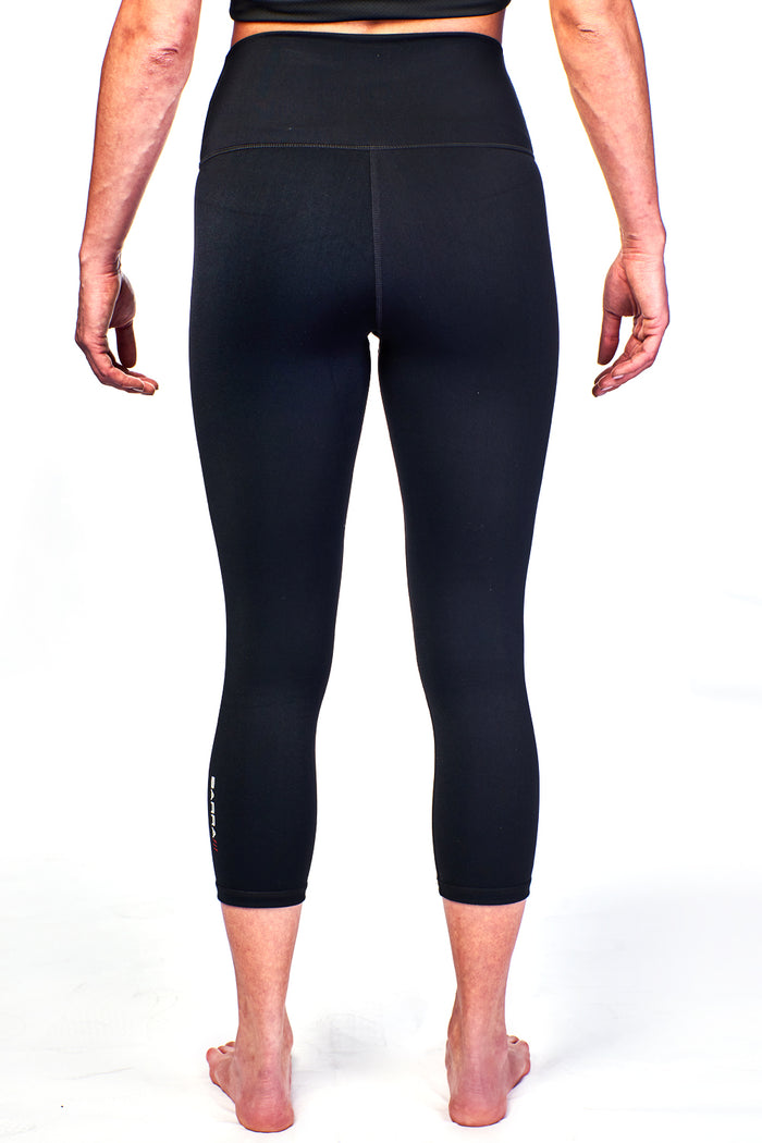 BARRA FIT Womens 3/4 Legging - Black